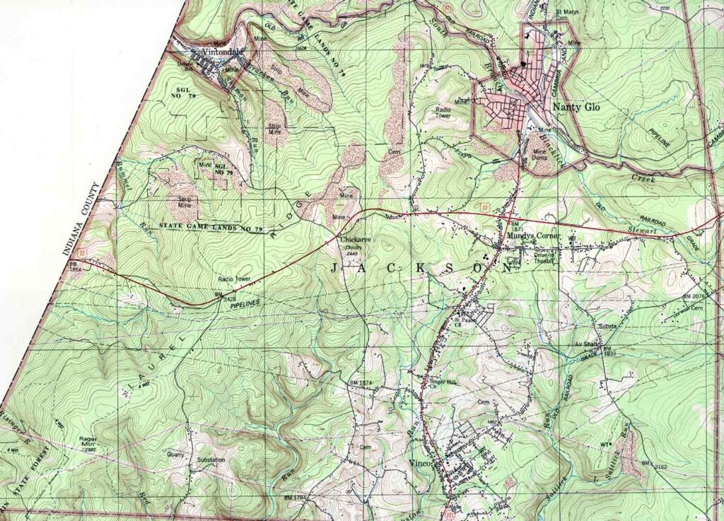 Jackson Township map