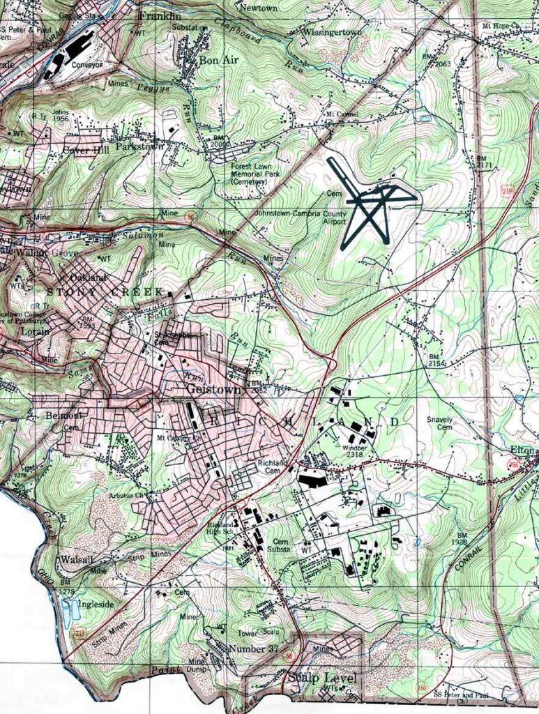 Richland Township map