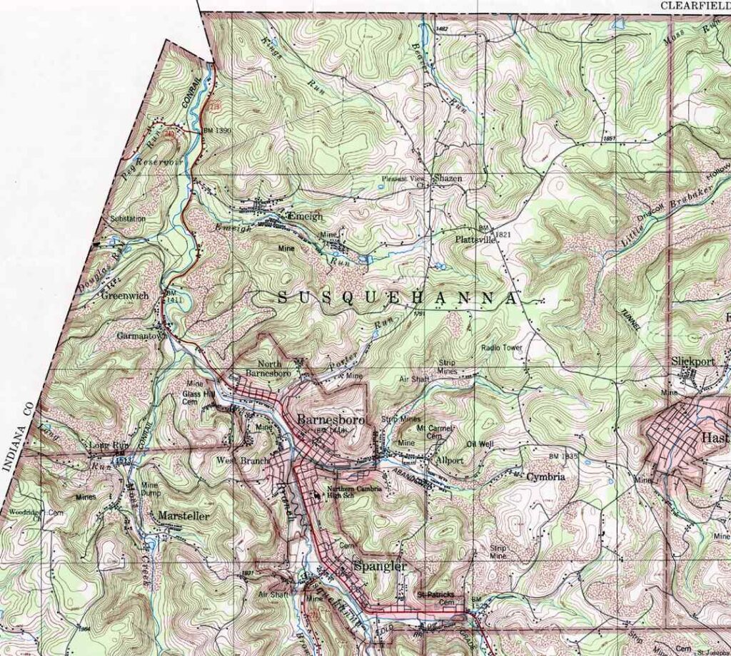 Susquehanna Township map