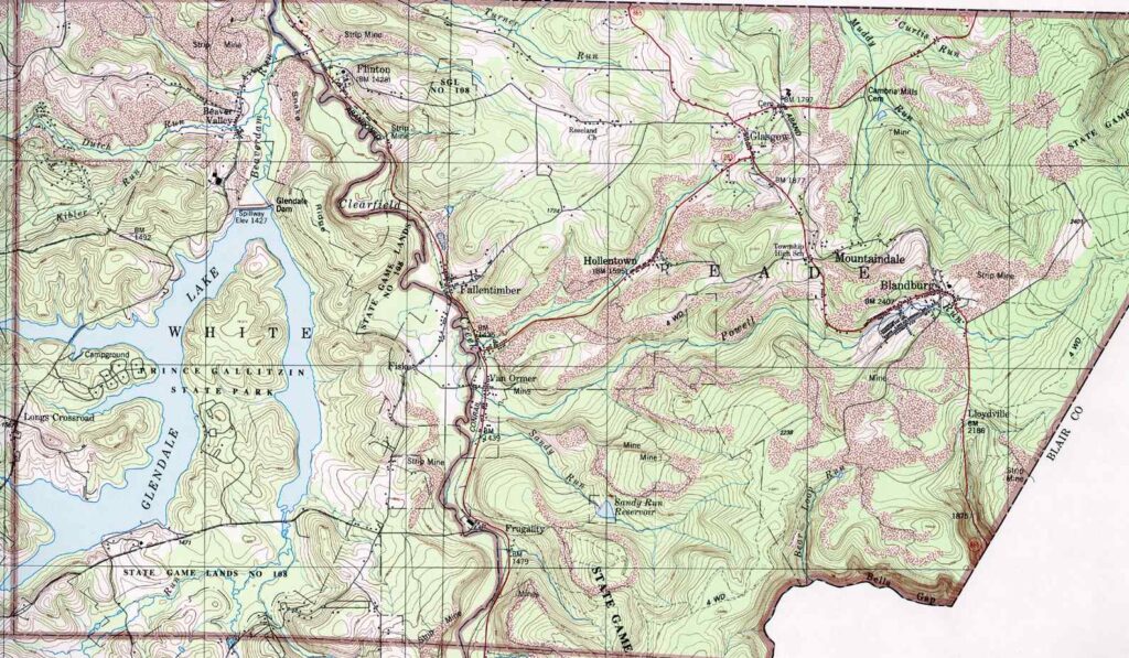 White Township map